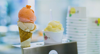 大阪のアイスクリームと地域の食文化の融合